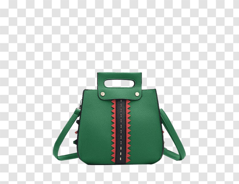 Handbag Leather Tote Bag Green - Brand - Texture Fashion Transparent PNG