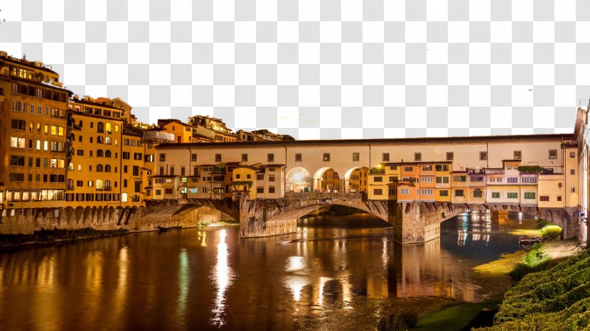 Ponte Vecchio Palazzo Arno Uffizi Pitti - Hotel - Florence, Italy, Eight Transparent PNG
