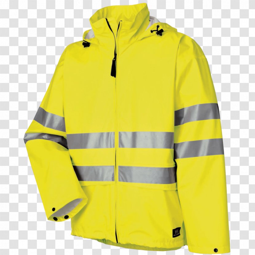 High-visibility Clothing Helly Hansen Workwear Jacket - Outerwear - Yellow Transparent PNG