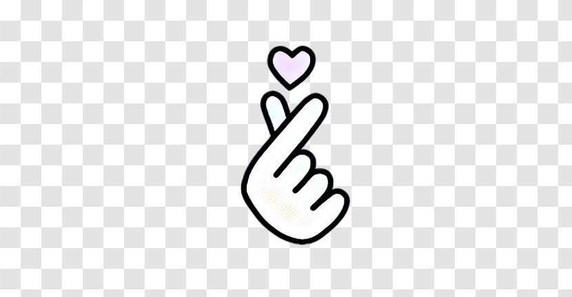 Line Art Hand Finger Font Gesture - Vintage - Symbol Thumb Transparent PNG