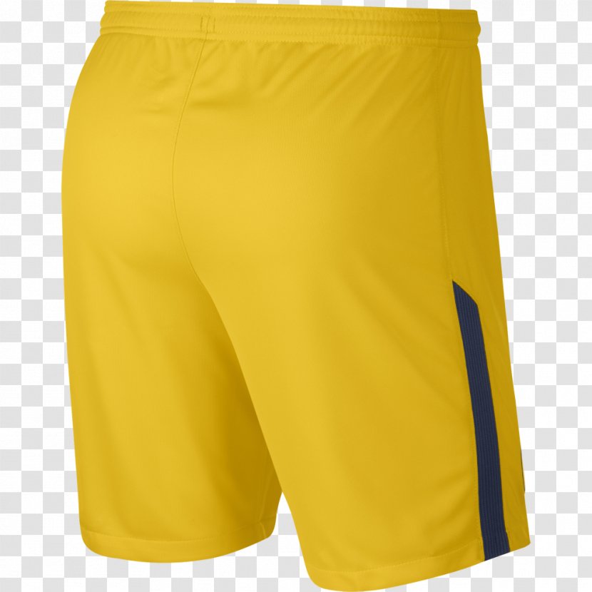 Paris Saint-Germain F.C. Shorts Nike Yellow Trunks - Pants Transparent PNG