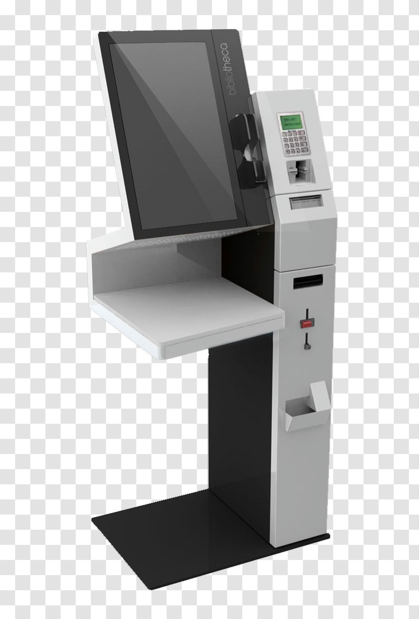 Integrated Library System Bibliotheca Germany Tattle-Tape Kiosk - Office Supplies - Selfservice Terminals Transparent PNG