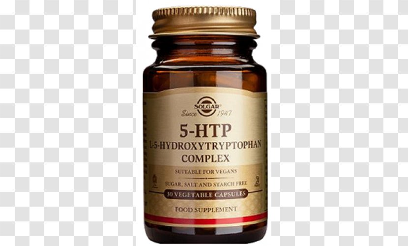 Dietary Supplement 5-Hydroxytryptophan Solgar 5-Hidroxitriptofano (5-Htp) 30Cap.veg. 30 Inc. Griffonia Simplicifolia - Serotonin - Health Transparent PNG