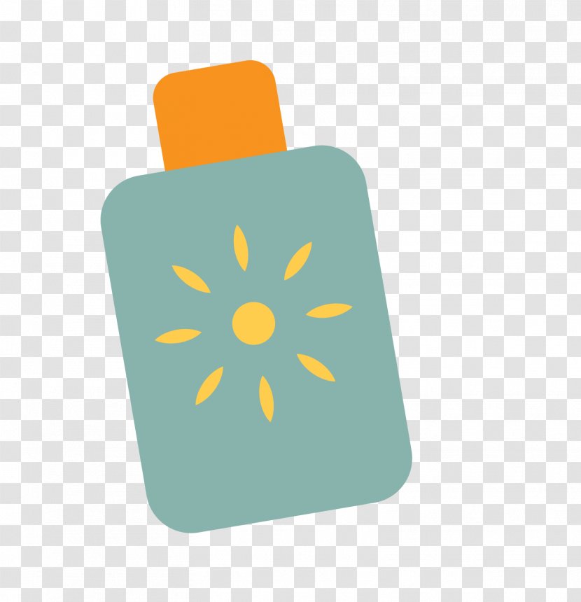 Sunscreen Cream - Square Sun Transparent PNG