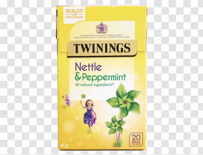 Green Tea Peppermint Twinings Bag - Herbal Transparent PNG