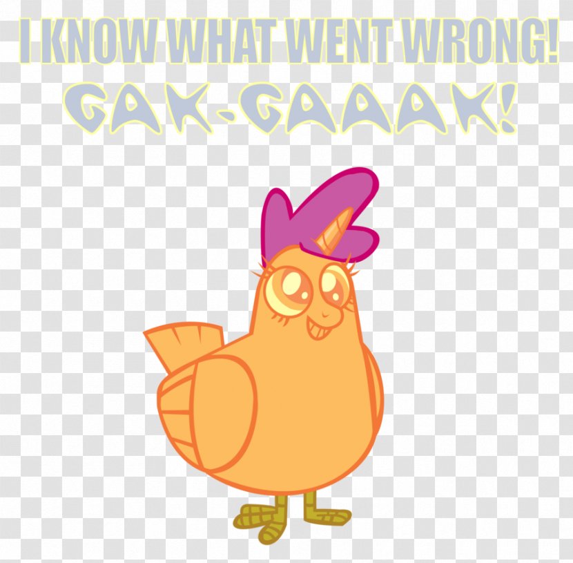 Scootaloo Rooster Fried Chicken Rarity Transparent PNG