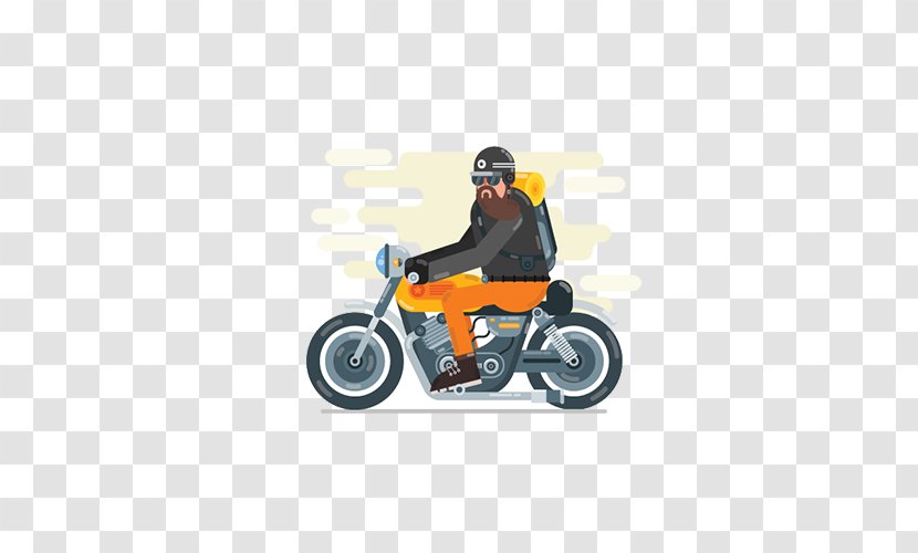 Motorcycle Animation Designer Motion Graphics - Dribbble - Travelers Transparent PNG