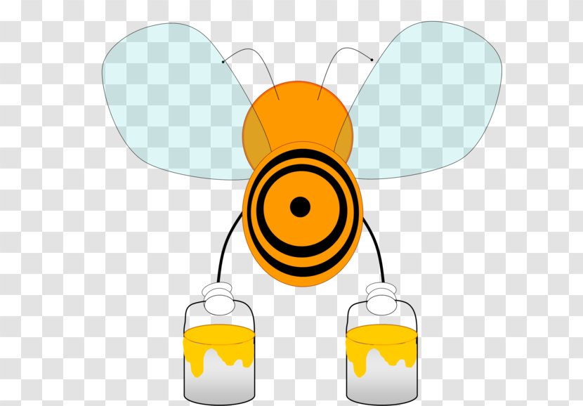 Insect Pollinator - Invertebrate - Bees Vector Transparent PNG