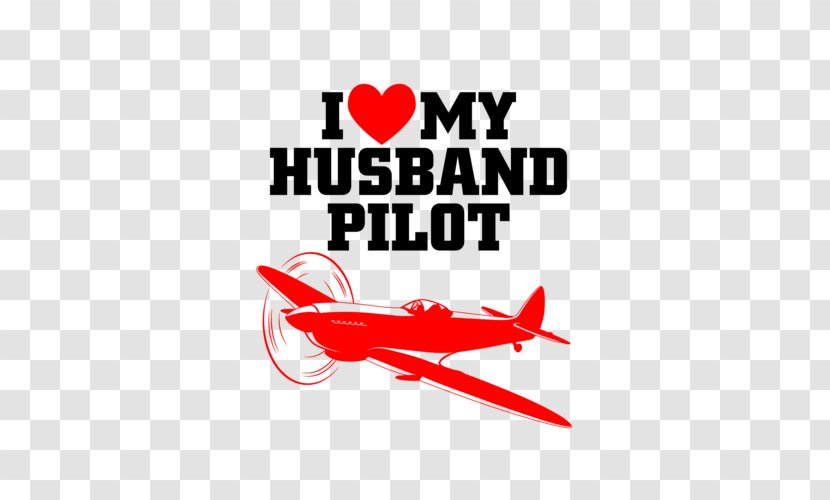 Logo Brand Airplane Font Clip Art - Vehicle - I Love My Husband Transparent PNG