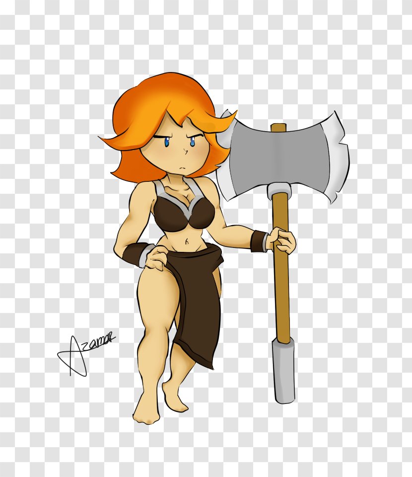 Clash Of Clans Royale Valkyrie Game Art - Silhouette - Coc Transparent PNG