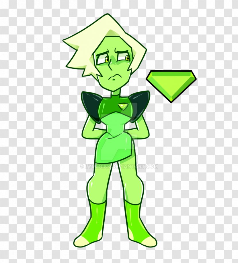 Peridot Green Gemstone Dotly Alexandrite - Cartoon - Steven Universe Transparent PNG