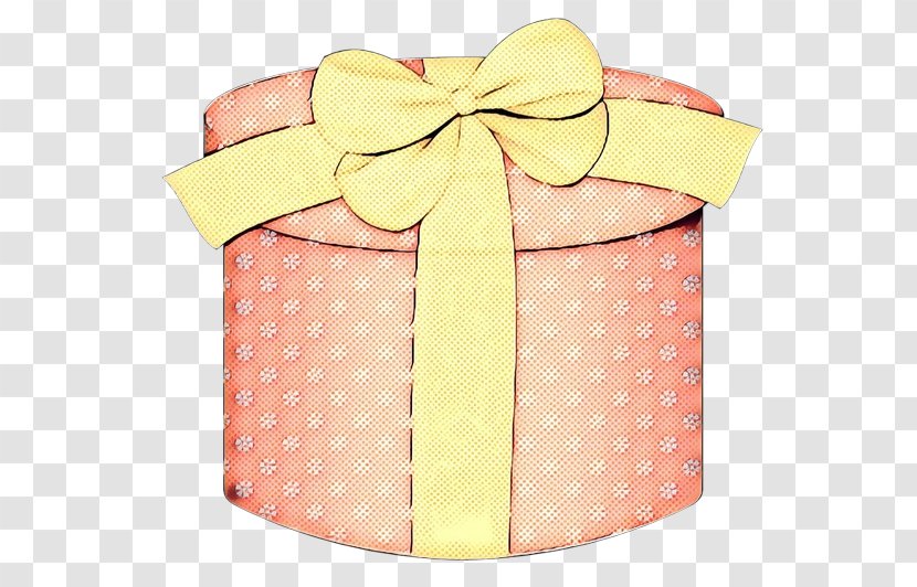 Gift Box Ribbon - Yellow Transparent PNG