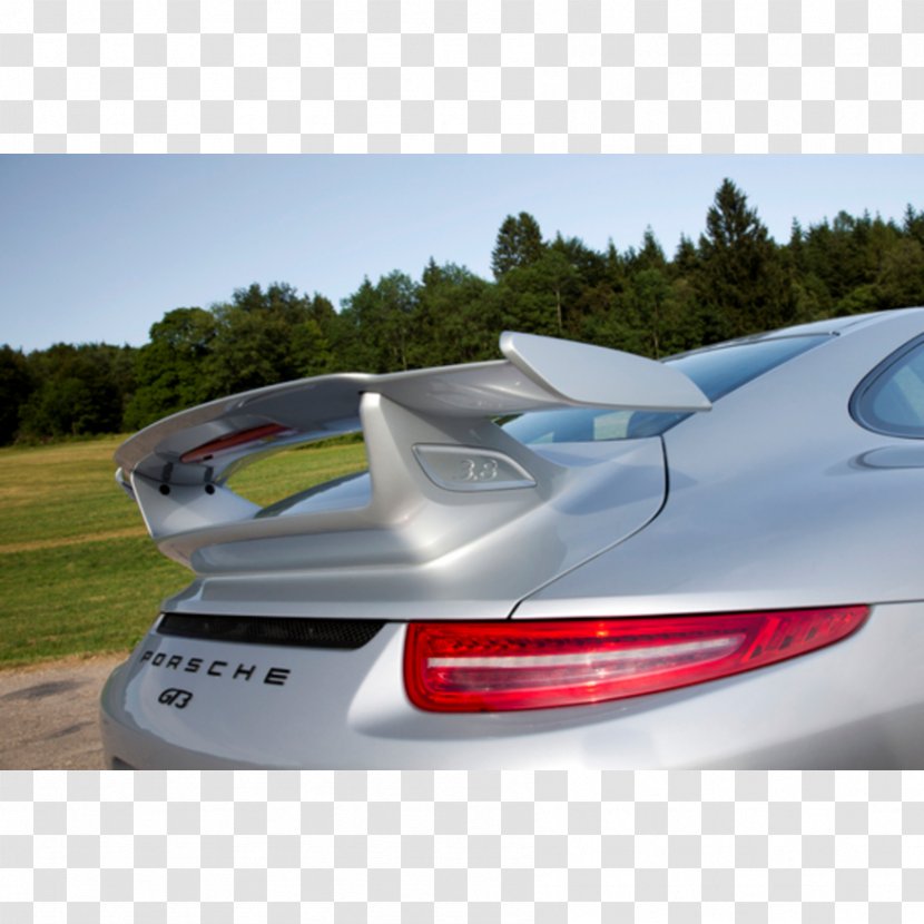 Bumper Porsche 911 GT3 Sports Car - Automotive Design Transparent PNG
