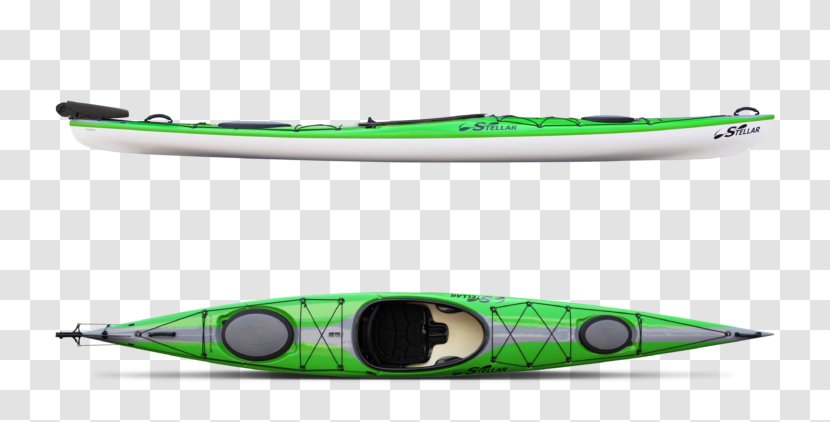 Sea Kayak Surf Ski Boat Canoe - Green Transparent PNG
