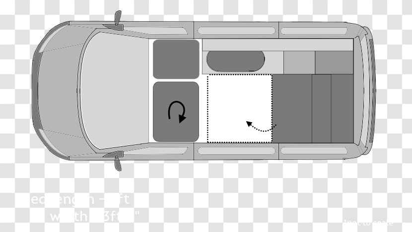Volkswagen Type 2 Campervan Transporter T5 - Vehicle - Compact Mpv Transparent PNG