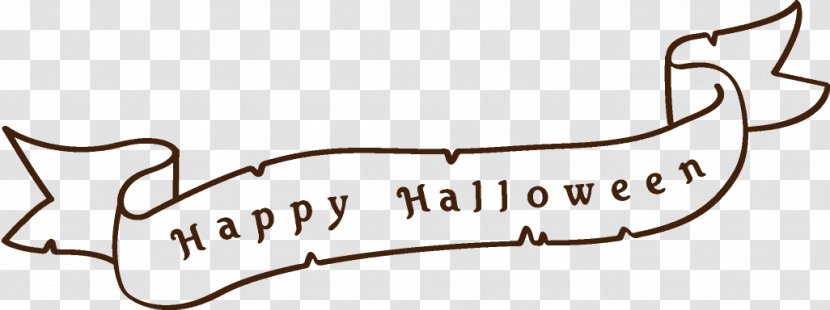 Halloween Font Happy - Text Transparent PNG