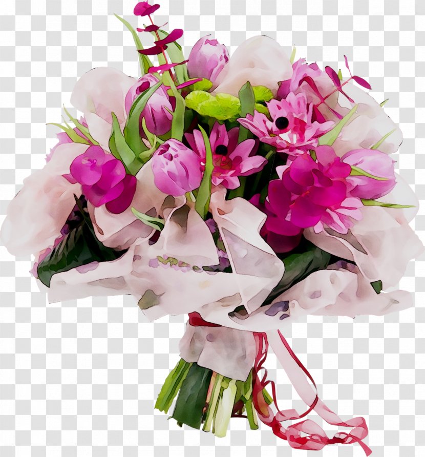 Flower Bouquet Vase Cut Flowers Delivery - Sweet Pea - Geranium Transparent PNG