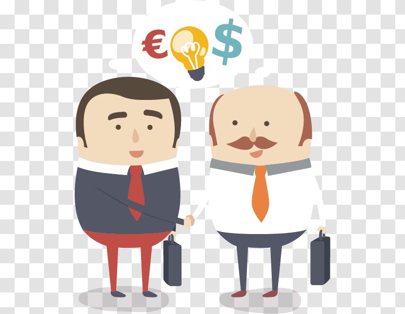 Businessperson Investment Investor - Business - Vector Cartoon Man Illustration Transparent PNG