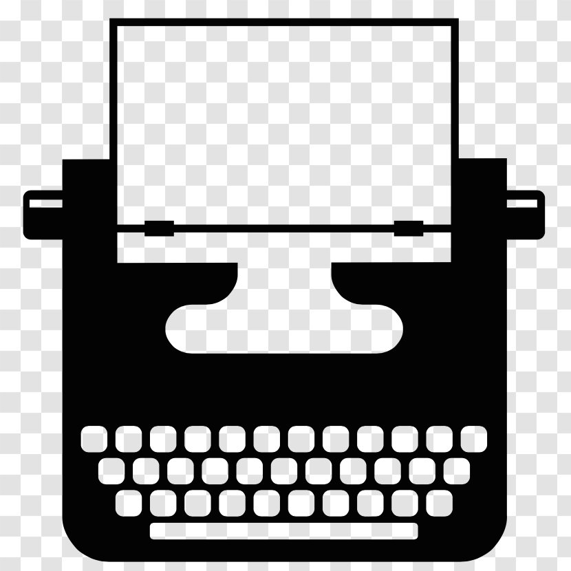 Typewriter Paper Logo Transparent PNG