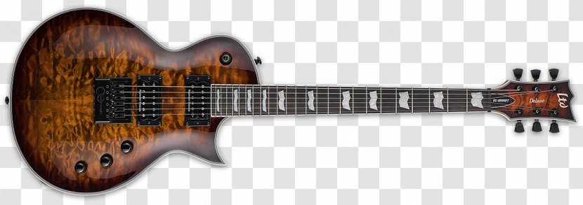 ESP LTD EC-1000 Guitars EMG 81 Electric Guitar - Slide Transparent PNG