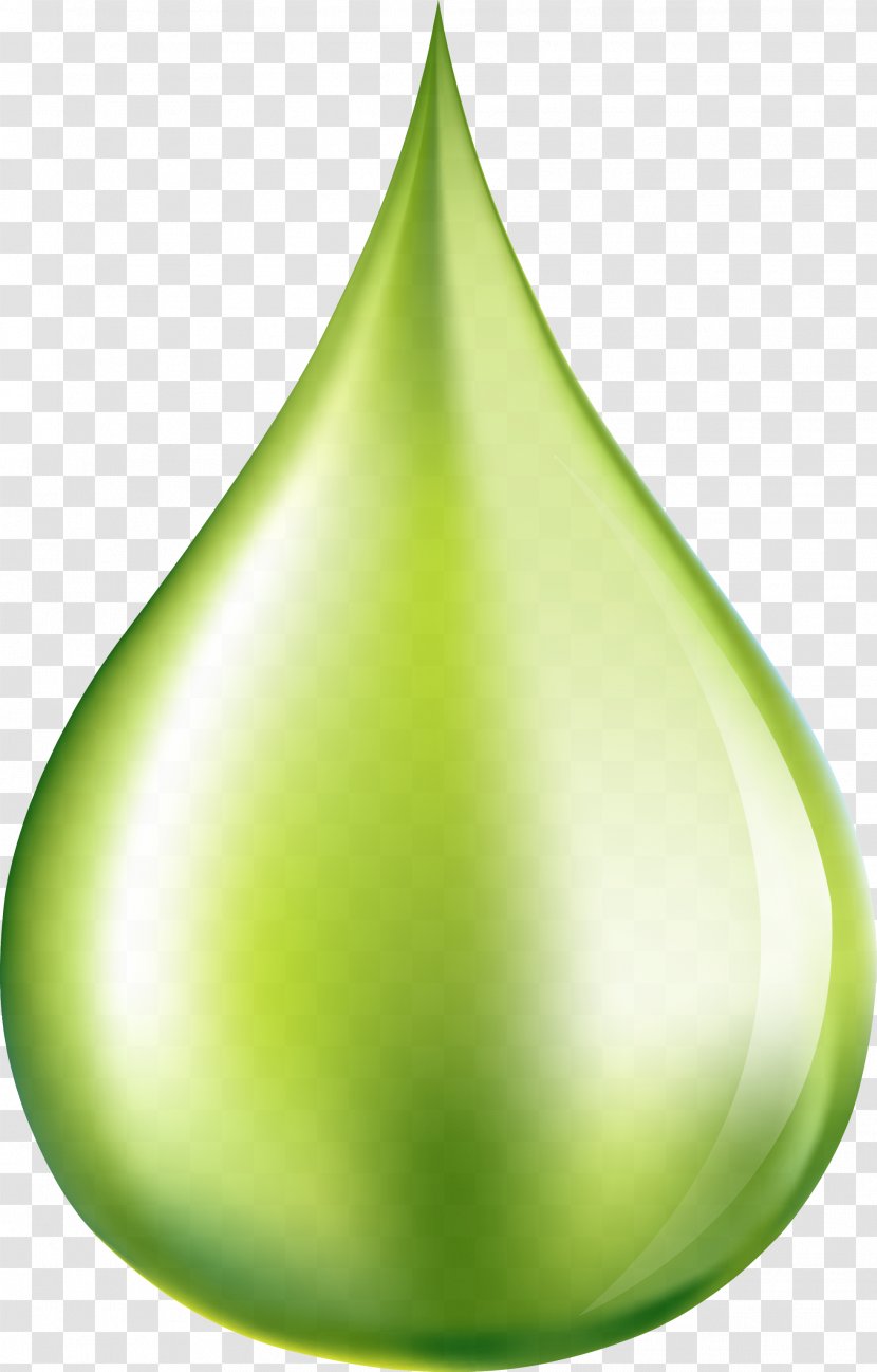 Water Drop - Dettol - Hand Painted Green Droplets Transparent PNG