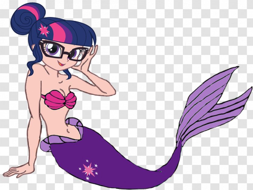 Jane Lane Mermaid Ariel Twilight Sparkle Cinderella - Violet Transparent PNG