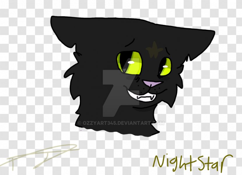 Whiskers Black Cat Snout - Head Transparent PNG