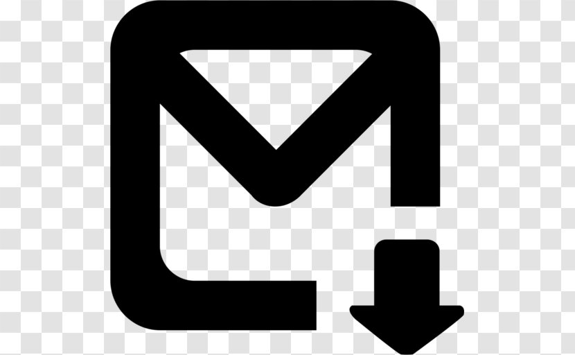 Logo Brand Angle Font - Black M Transparent PNG