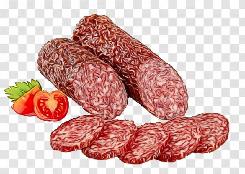 Salchichón Cervelat Food Soppressata Sausage - Salami Mettwurst Transparent PNG