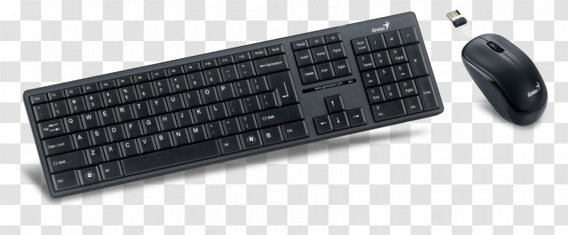Computer Keyboard Mouse Wireless Laptop - Technology - Genius Transparent PNG