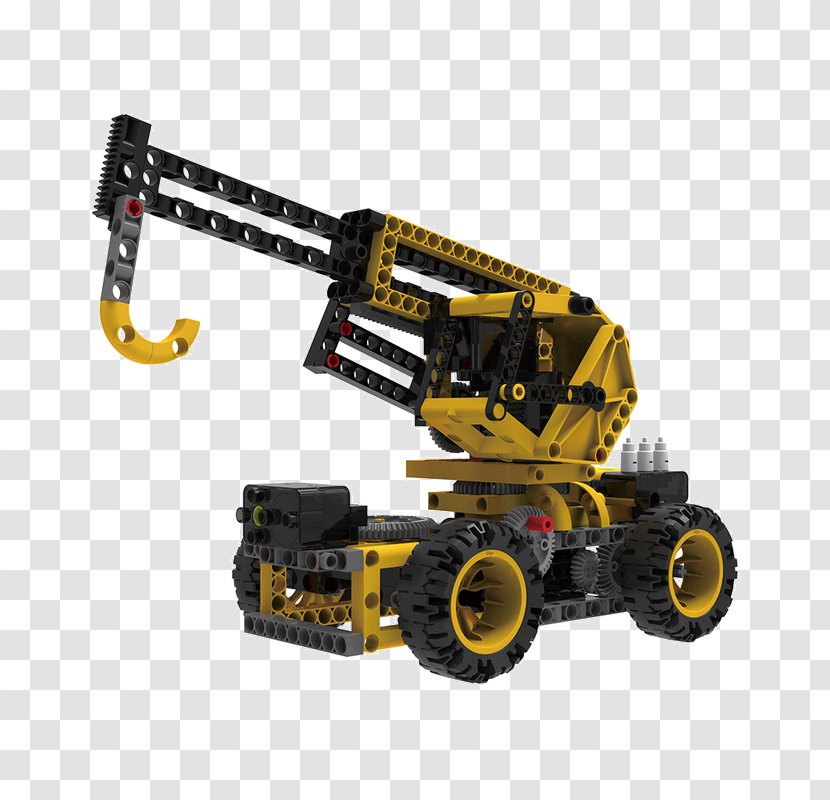 Crane Heavy Machinery Architectural Engineering Building - Toy Transparent PNG