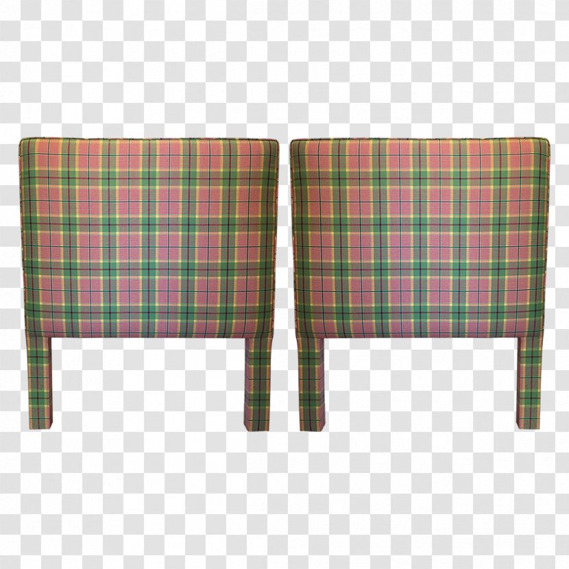 Tartan Chair Product Design Rectangle - Plaid Bedding Transparent PNG