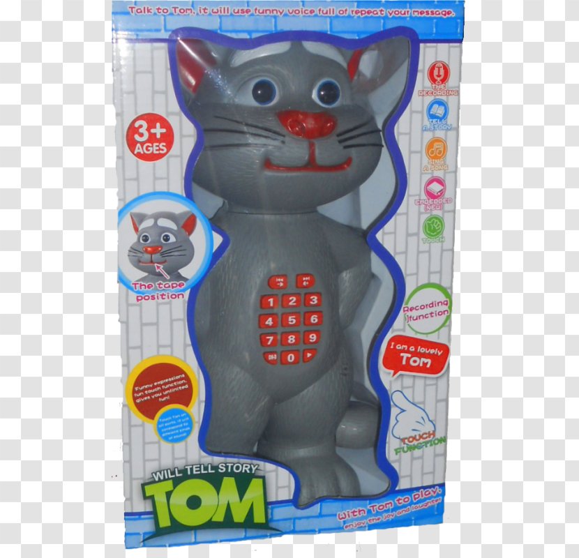Cat Stuffed Animals & Cuddly Toys Talking Tom And Friends Mobile Phones - Tree Transparent PNG