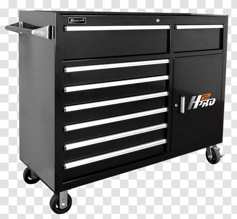 Tool Boxes Drawer Cabinetry - Silhouette - Box Transparent PNG