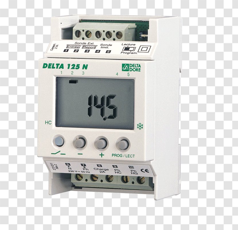 Thermostat Delta Dore S.A. System Electricity Berogailu - Hardware - Webs Temp Transparent PNG