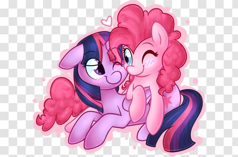 Pinkie Pie Twilight Sparkle Rarity Pony Applejack - Cartoon - Silhouette Transparent PNG