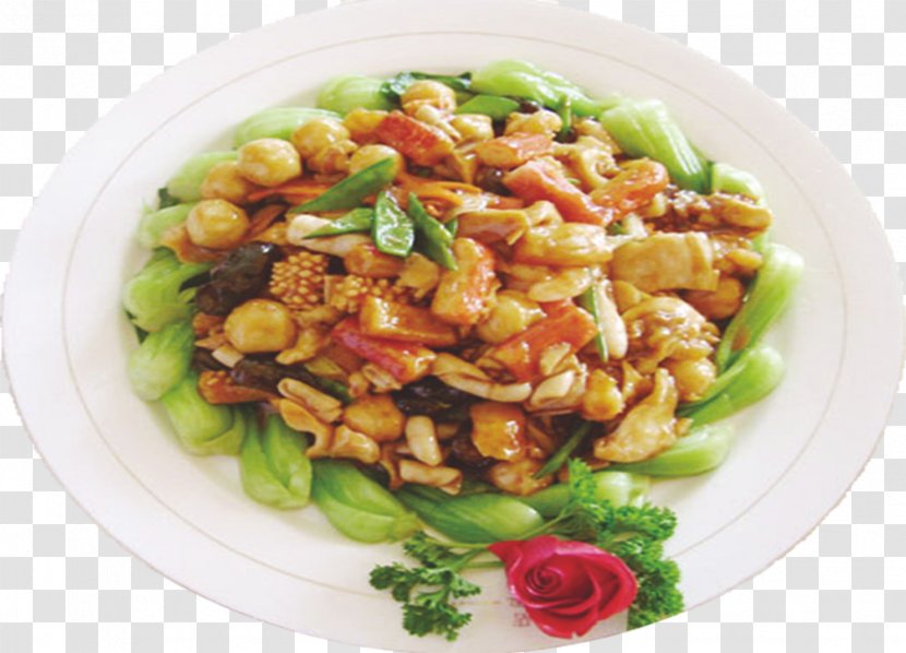 Kung Pao Chicken Seafood Sweet And Sour Recipe - Cashew - Family Portrait Transparent PNG