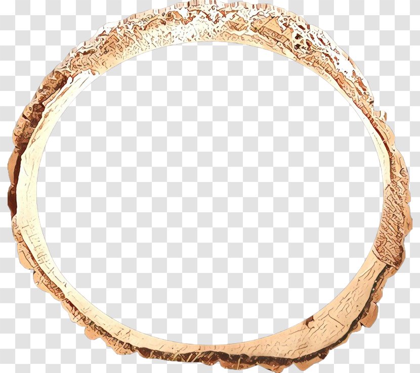 Fashion Accessory Beige Jewellery Bangle Bracelet - Metal - Oval Transparent PNG