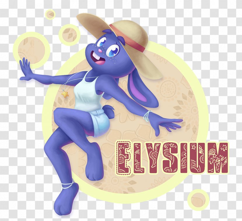 Cupcake Figurine Cartoon Character - Violet - Elysiam Transparent PNG