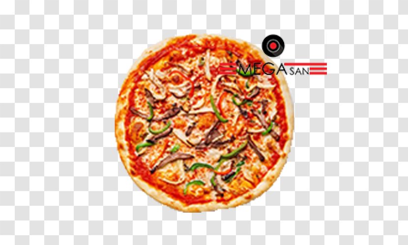 California-style Pizza Sicilian Toppers Salami - Italian Food Transparent PNG