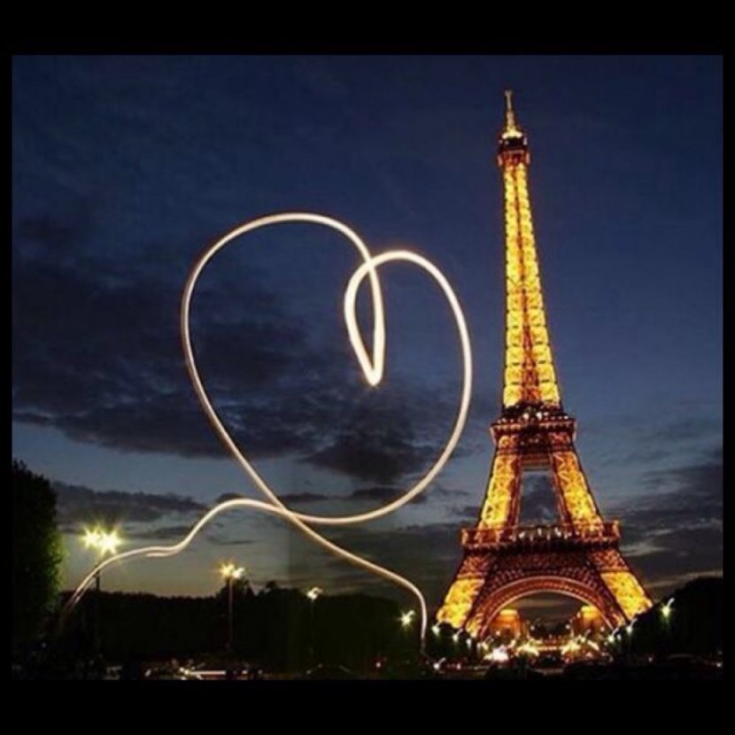 Eiffel Tower Arc De Triomphe Seine November 2015 Paris Attacks Bastille Day Fireworks Display - France Transparent PNG