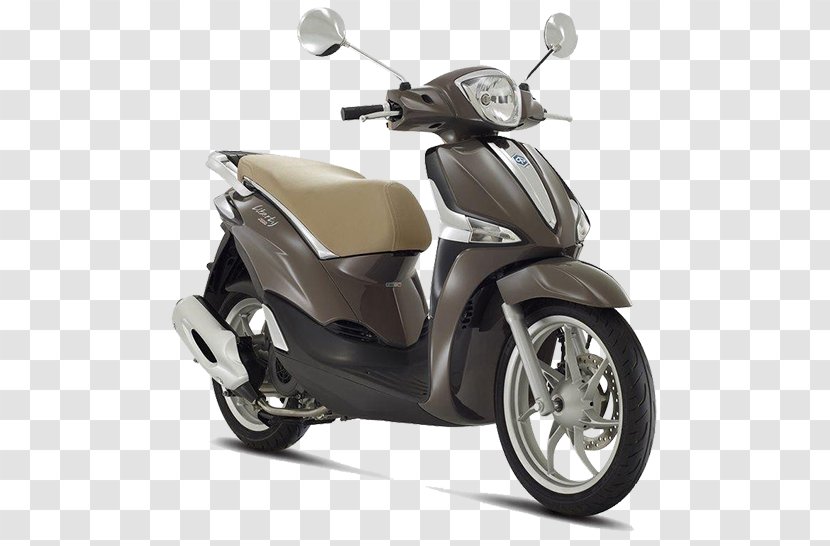 Piaggio Liberty Scooter Motorcycle Vespa - Aprilia Transparent PNG