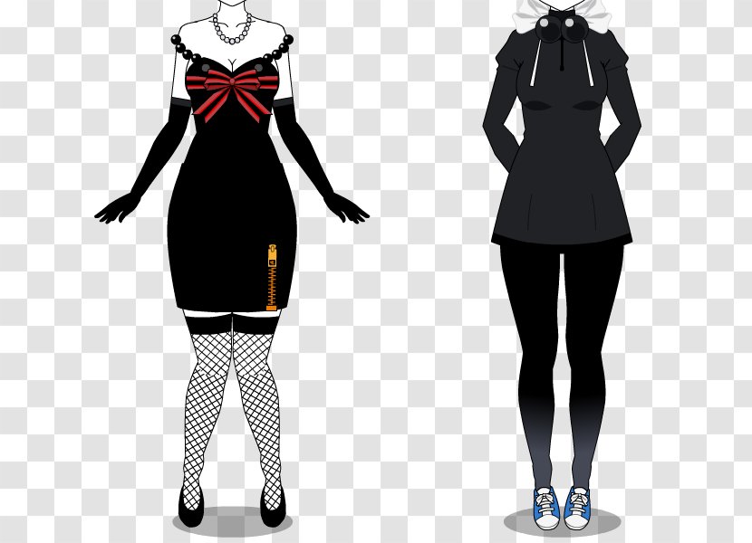 Costume Clothing Little Black Dress Casual - Heart Transparent PNG