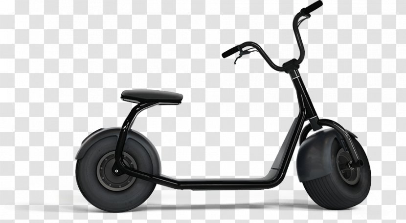 Electric Vehicle Scooter Car Bicycle - Light Transparent PNG