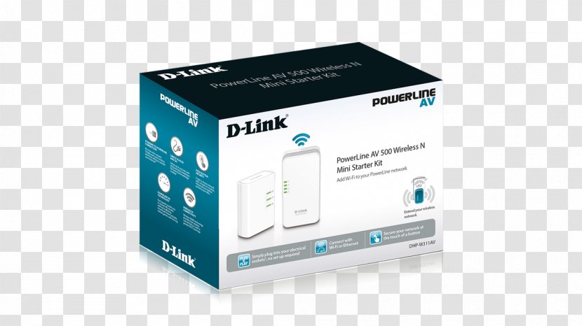 Power-line Communication HomePlug TP-Link D-Link Wireless Repeater - Ieee 80211n2009 - Electronics Transparent PNG