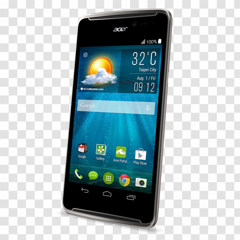 Acer Liquid A1 Telephone Smartphone Dual SIM Jade Plus Transparent PNG