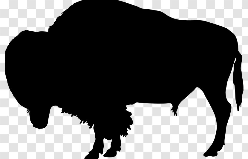 Wild Boar Silhouette Clip Art - Bison - Fq Transparent PNG