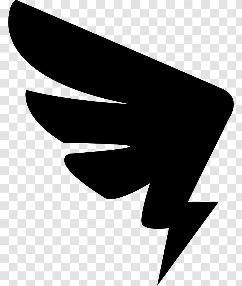 Clip Art - Black And White - Tiny Wings Icon Transparent PNG