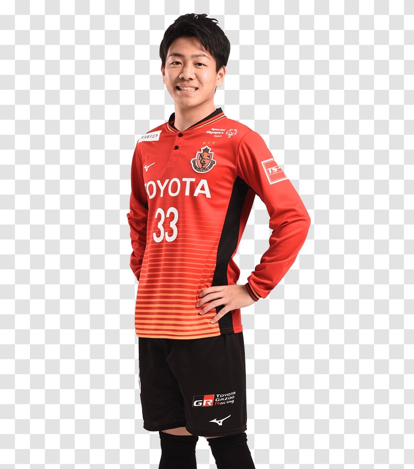 Nagoya Grampus Ikki Arai J.League Football Player Jersey - Kanta Kajiyama Transparent PNG