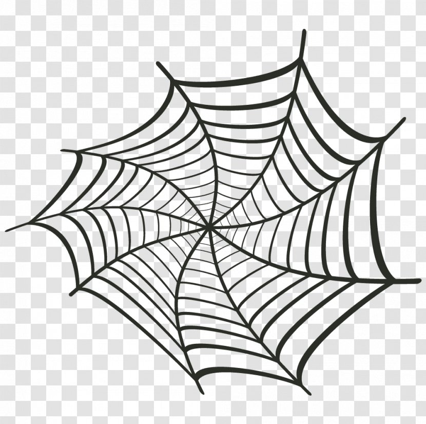 Spider-Man Spider Web Image Drawing - Area Transparent PNG